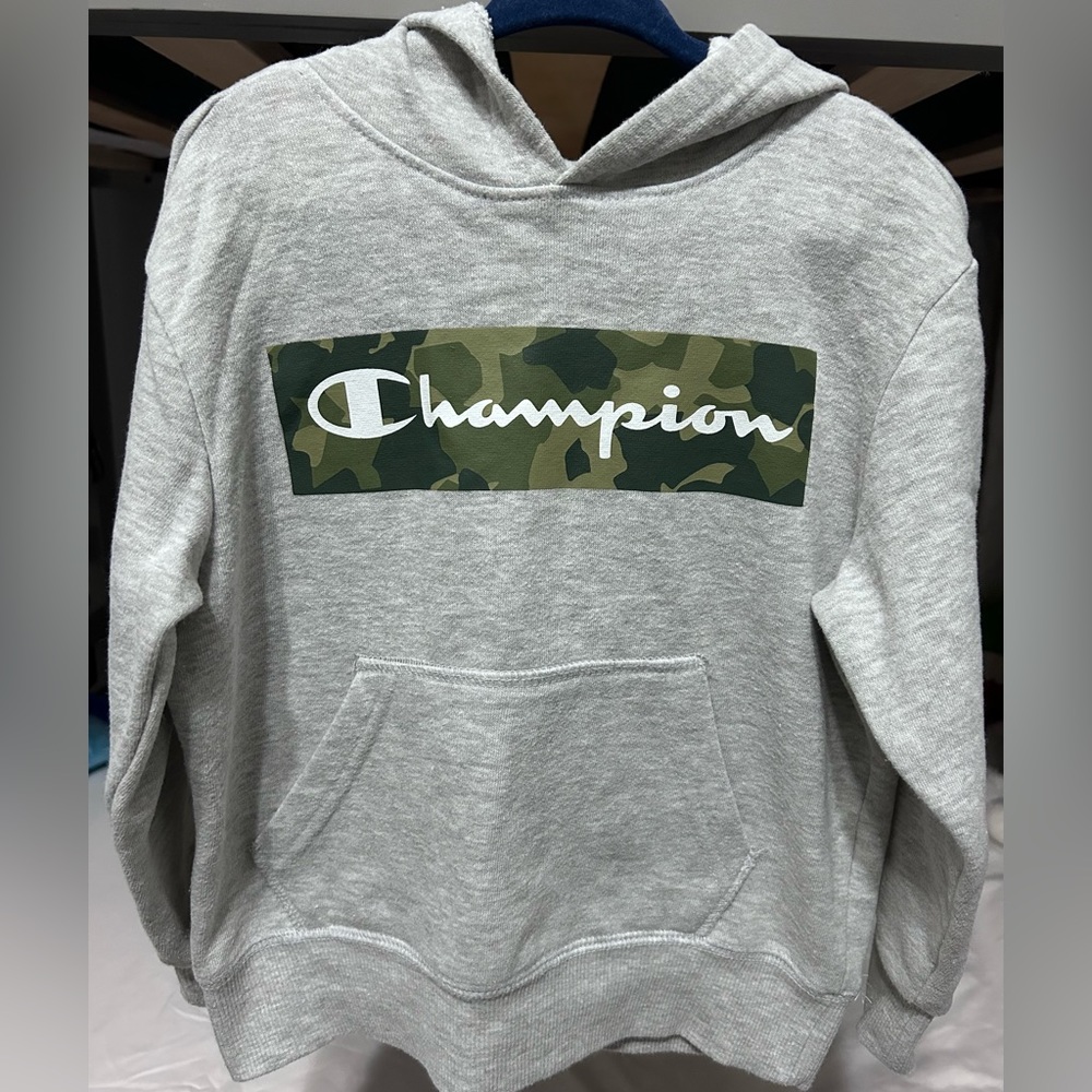 Boys Champion hoodie.